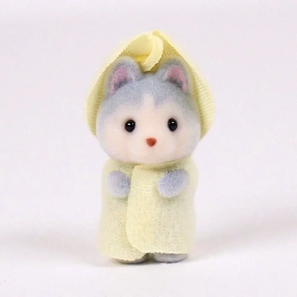 Calico Critters Christmas Husky Girl Triplet‎ Baby